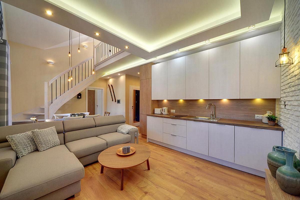 Dolina Wikingow 2-Poziomowy Apartament W Norweskiej Dolinie Z Dwoma Balkonami I Dostepem Do Strefy Wellness Szklarska Poręba Buitenkant foto