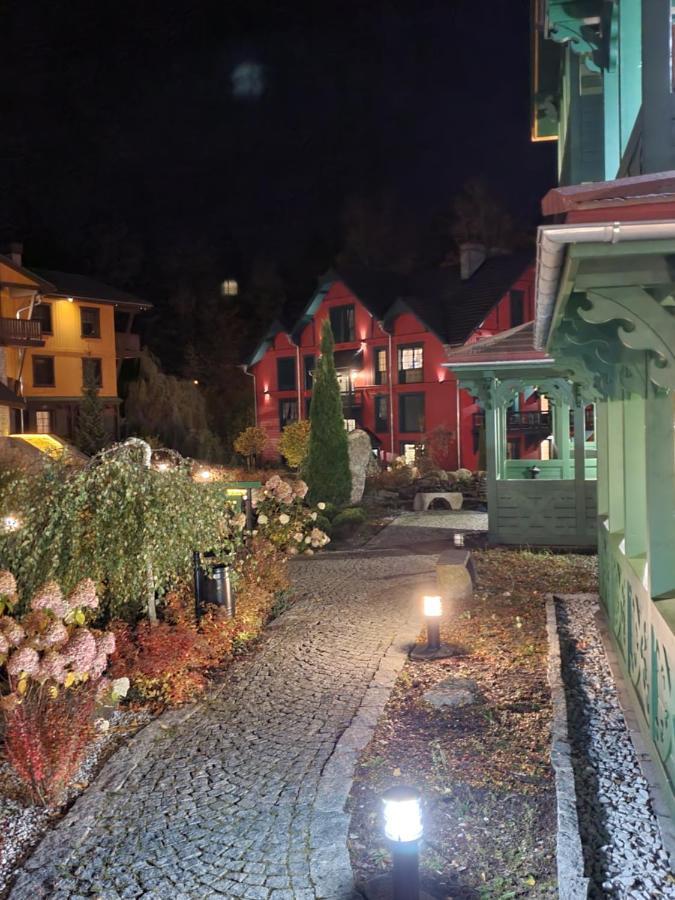 Dolina Wikingow 2-Poziomowy Apartament W Norweskiej Dolinie Z Dwoma Balkonami I Dostepem Do Strefy Wellness Szklarska Poręba Buitenkant foto